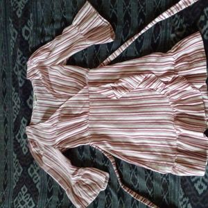 Striped dress so cute! Size 2